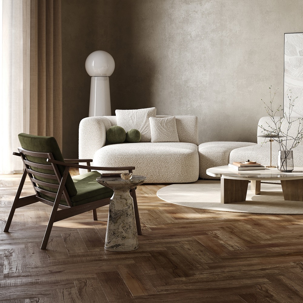 Кварцевый ламинат Home Expert Parquet Дуб Бари 33-81996-6