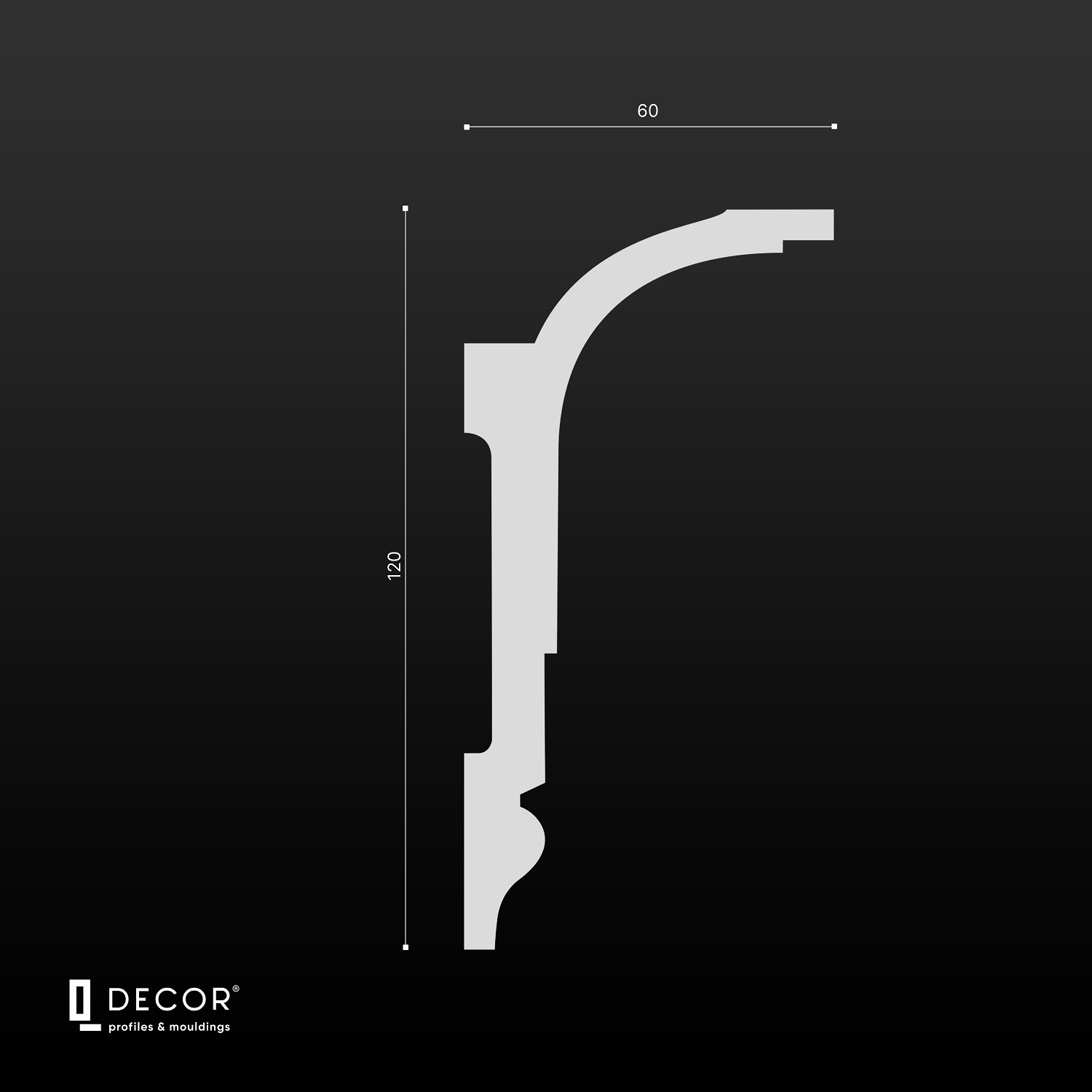 Карниз Q Decor CX128
