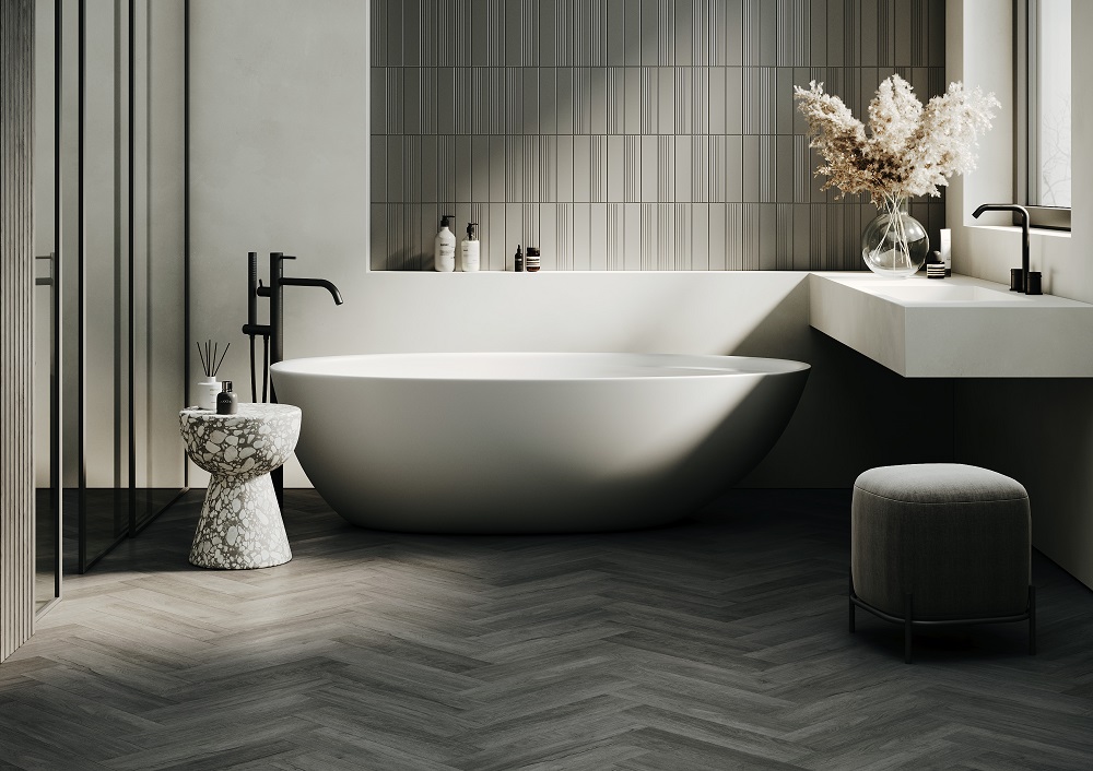 Кварцевый ламинат Home Expert Parquet Design Дуб Меланж 44-5001-5